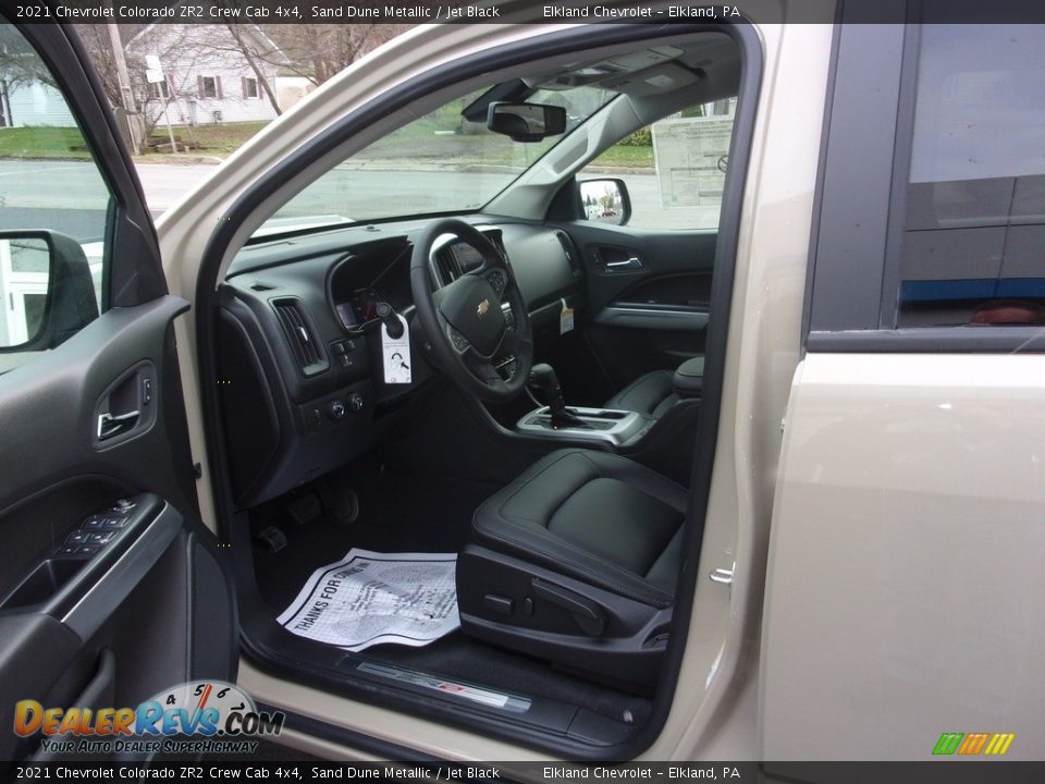 2021 Chevrolet Colorado ZR2 Crew Cab 4x4 Sand Dune Metallic / Jet Black Photo #14