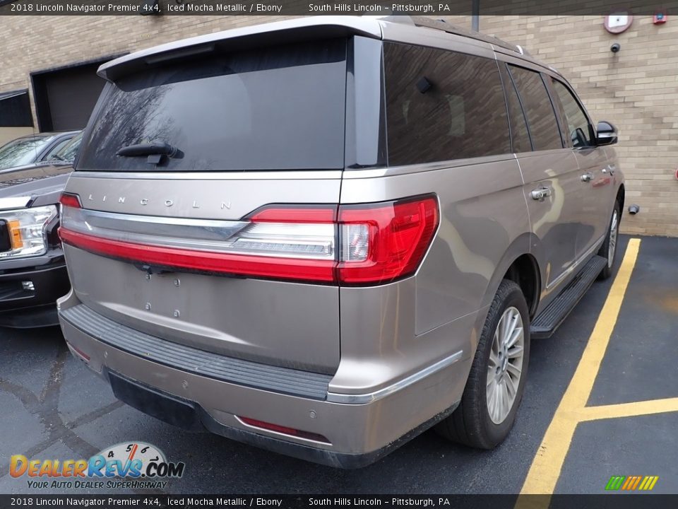 2018 Lincoln Navigator Premier 4x4 Iced Mocha Metallic / Ebony Photo #4