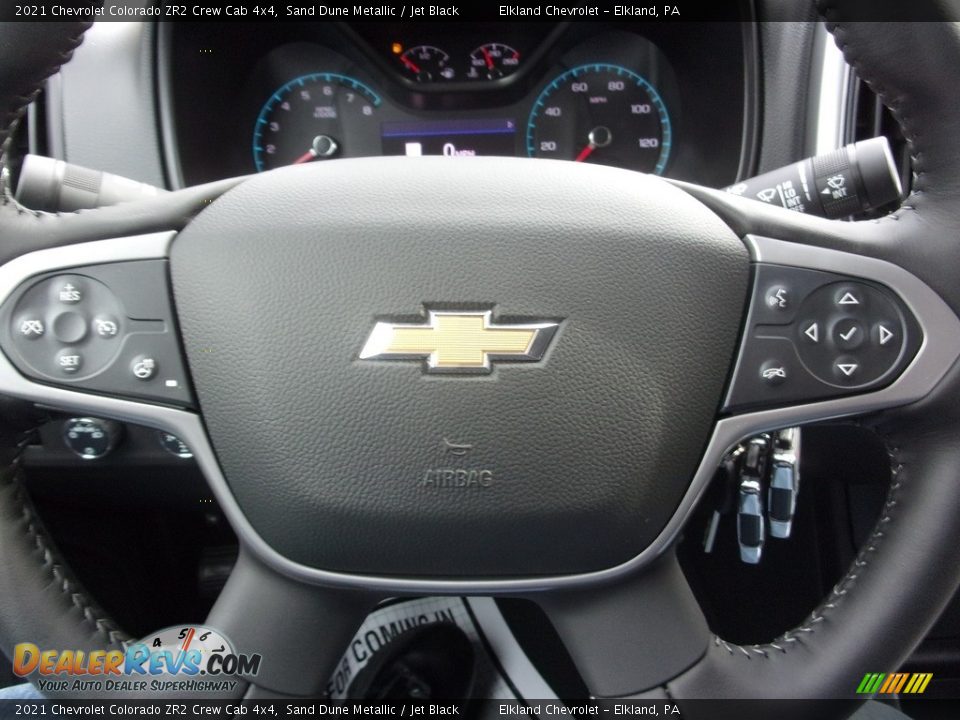 2021 Chevrolet Colorado ZR2 Crew Cab 4x4 Steering Wheel Photo #25