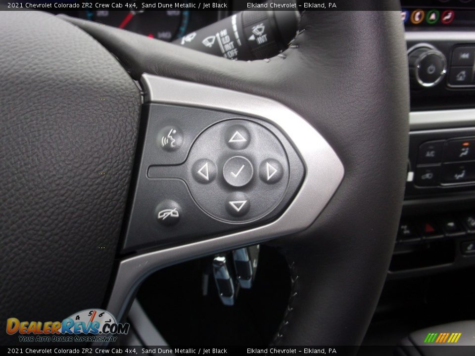 2021 Chevrolet Colorado ZR2 Crew Cab 4x4 Steering Wheel Photo #26