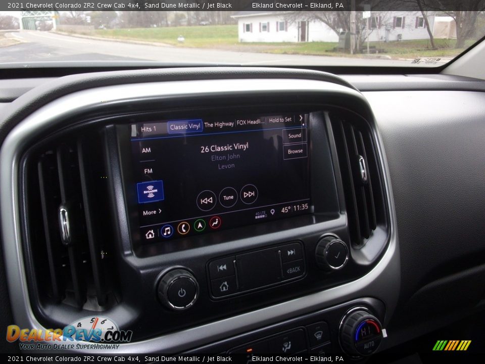 2021 Chevrolet Colorado ZR2 Crew Cab 4x4 Sand Dune Metallic / Jet Black Photo #29