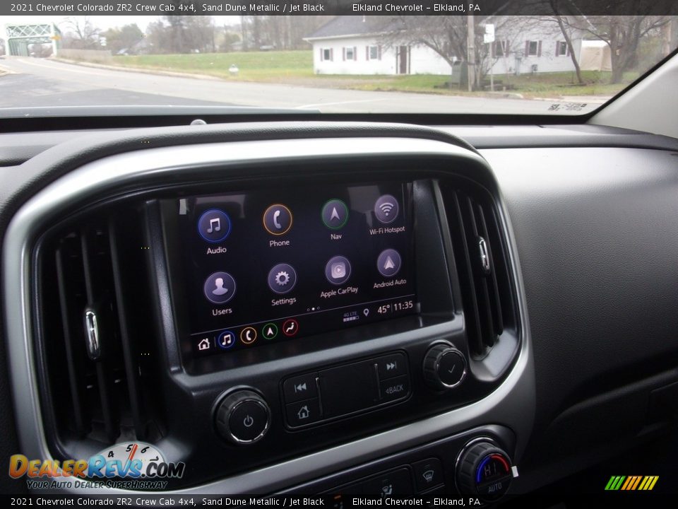 2021 Chevrolet Colorado ZR2 Crew Cab 4x4 Sand Dune Metallic / Jet Black Photo #30