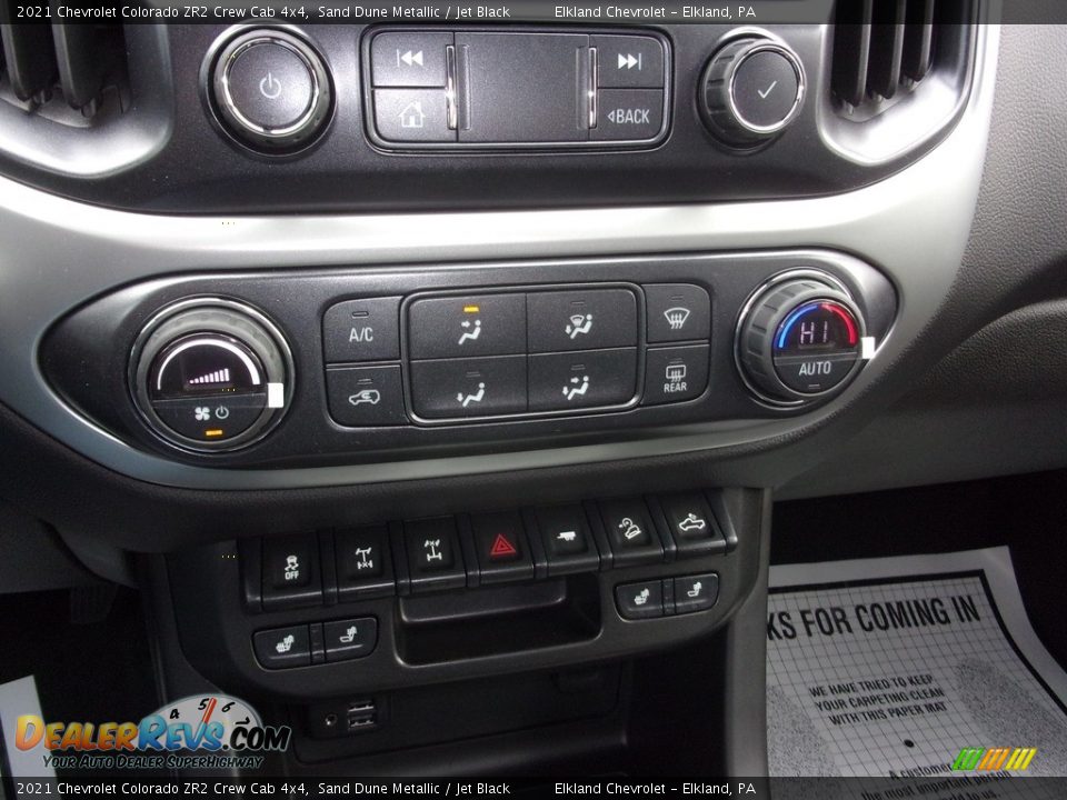 Controls of 2021 Chevrolet Colorado ZR2 Crew Cab 4x4 Photo #33