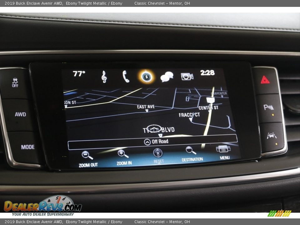 Navigation of 2019 Buick Enclave Avenir AWD Photo #12