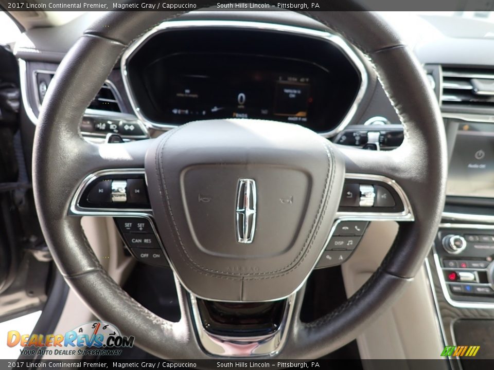 2017 Lincoln Continental Premier Steering Wheel Photo #20