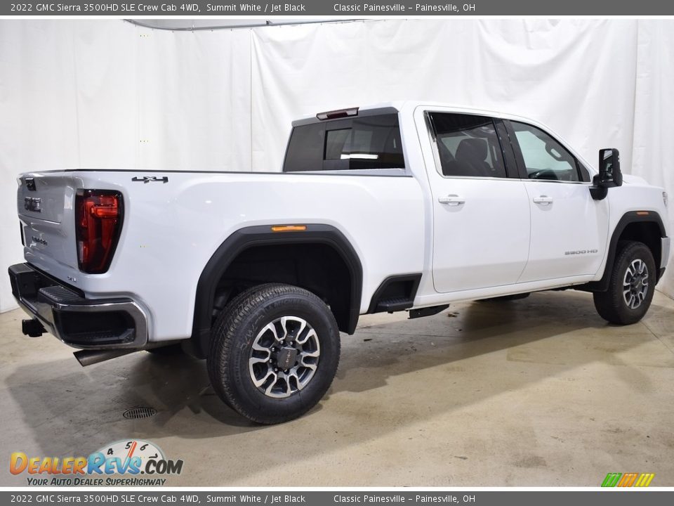 2022 GMC Sierra 3500HD SLE Crew Cab 4WD Summit White / Jet Black Photo #2