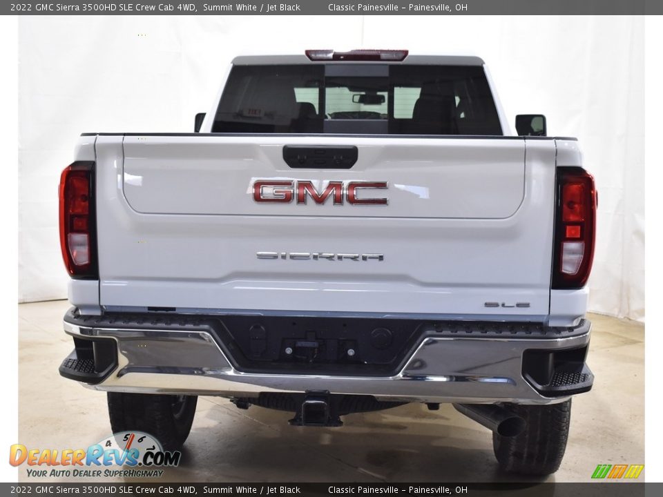 2022 GMC Sierra 3500HD SLE Crew Cab 4WD Summit White / Jet Black Photo #3