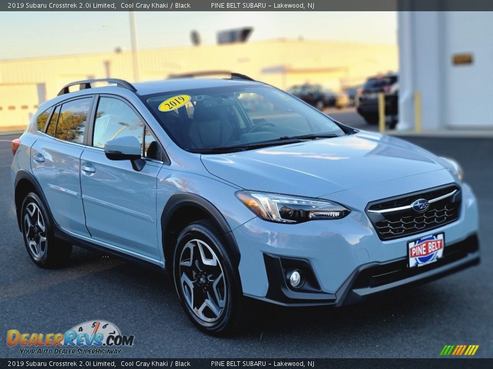 2019 Subaru Crosstrek 2.0i Limited Cool Gray Khaki / Black Photo #8