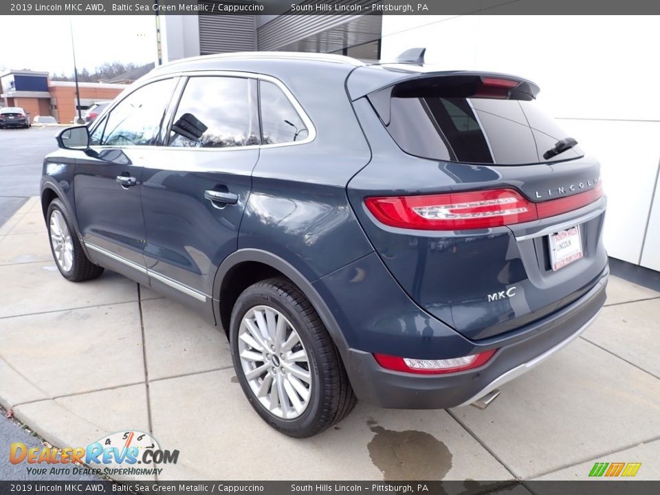 2019 Lincoln MKC AWD Baltic Sea Green Metallic / Cappuccino Photo #3