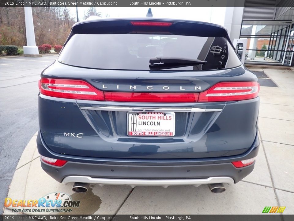 2019 Lincoln MKC AWD Baltic Sea Green Metallic / Cappuccino Photo #4