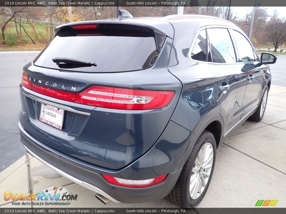 2019 Lincoln MKC AWD Baltic Sea Green Metallic / Cappuccino Photo #6