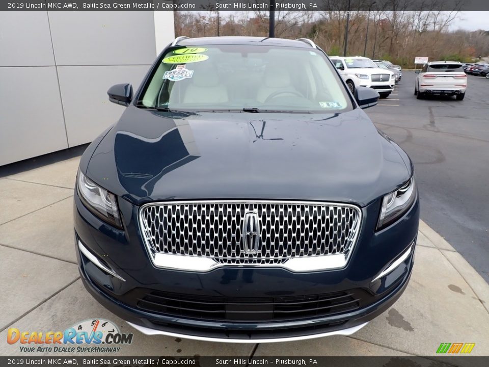 2019 Lincoln MKC AWD Baltic Sea Green Metallic / Cappuccino Photo #9