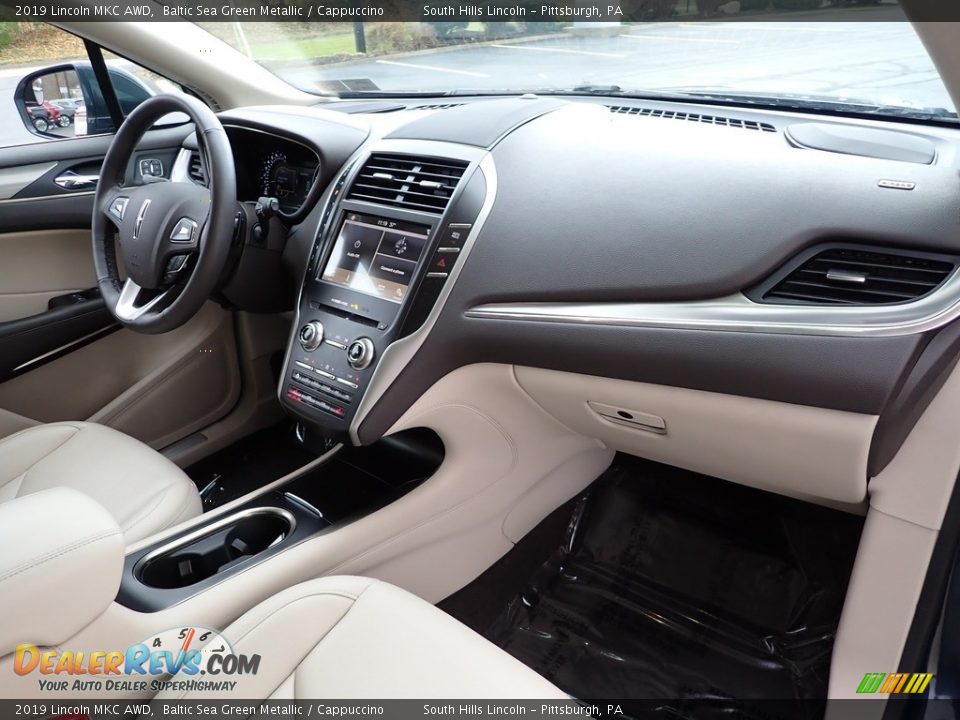 2019 Lincoln MKC AWD Baltic Sea Green Metallic / Cappuccino Photo #12