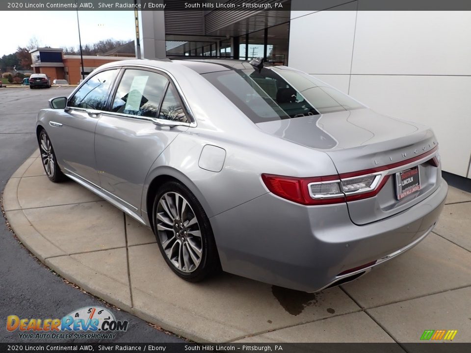 2020 Lincoln Continental AWD Silver Radiance / Ebony Photo #3