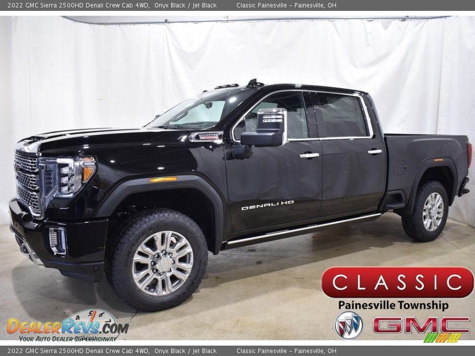 2022 GMC Sierra 2500HD Denali Crew Cab 4WD Onyx Black / Jet Black Photo #1