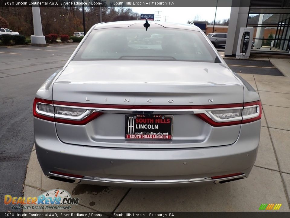 2020 Lincoln Continental AWD Silver Radiance / Ebony Photo #4