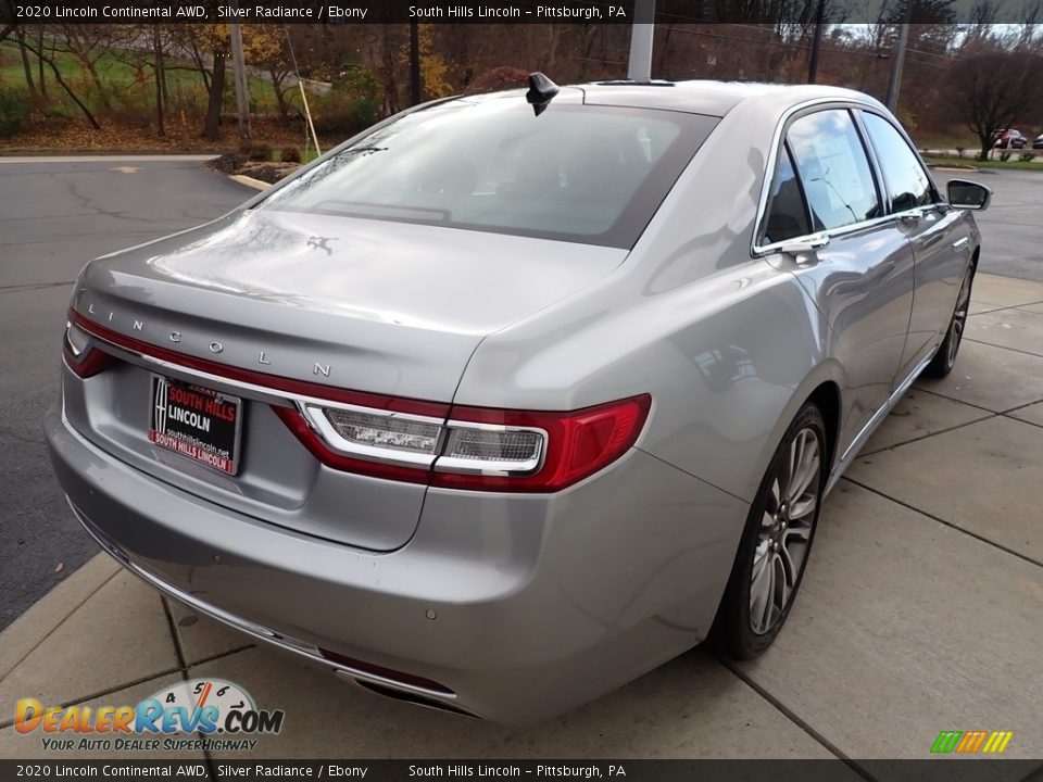 2020 Lincoln Continental AWD Silver Radiance / Ebony Photo #6