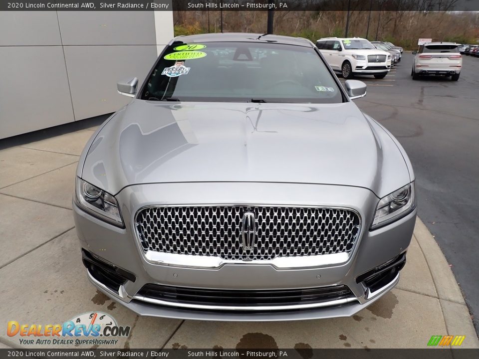 2020 Lincoln Continental AWD Silver Radiance / Ebony Photo #9