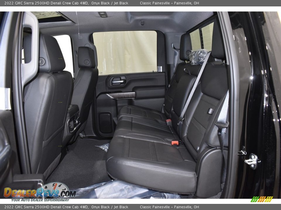 Rear Seat of 2022 GMC Sierra 2500HD Denali Crew Cab 4WD Photo #7