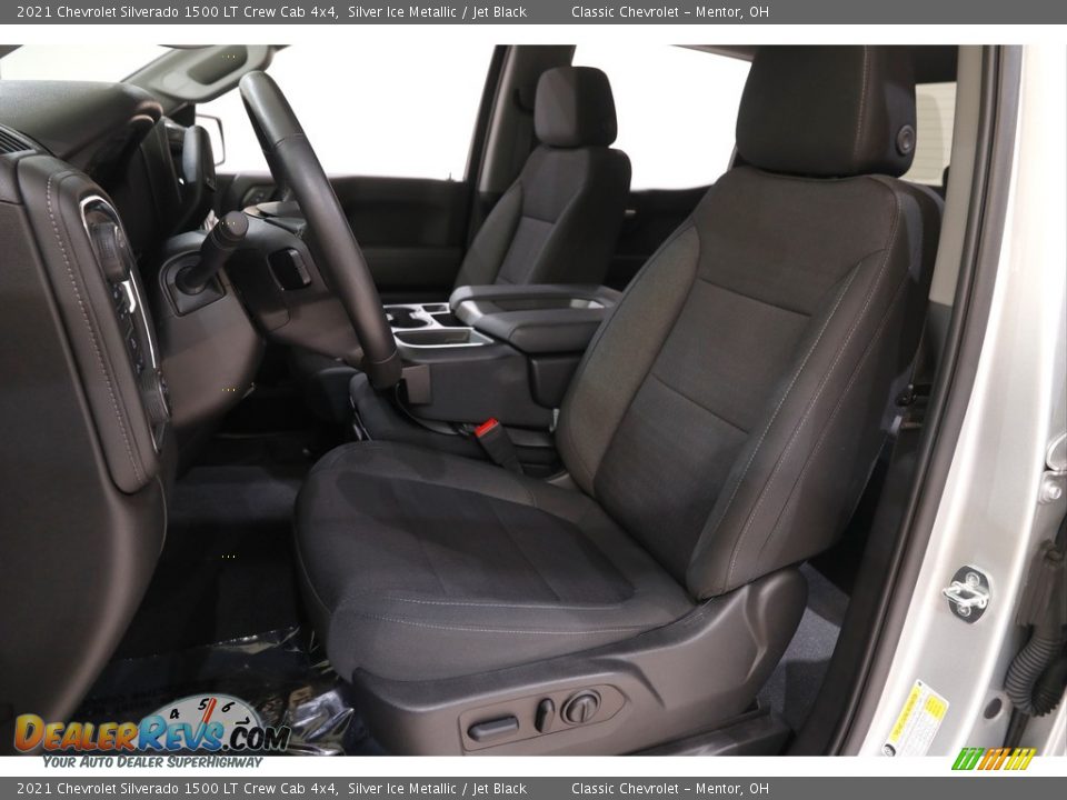 2021 Chevrolet Silverado 1500 LT Crew Cab 4x4 Silver Ice Metallic / Jet Black Photo #5