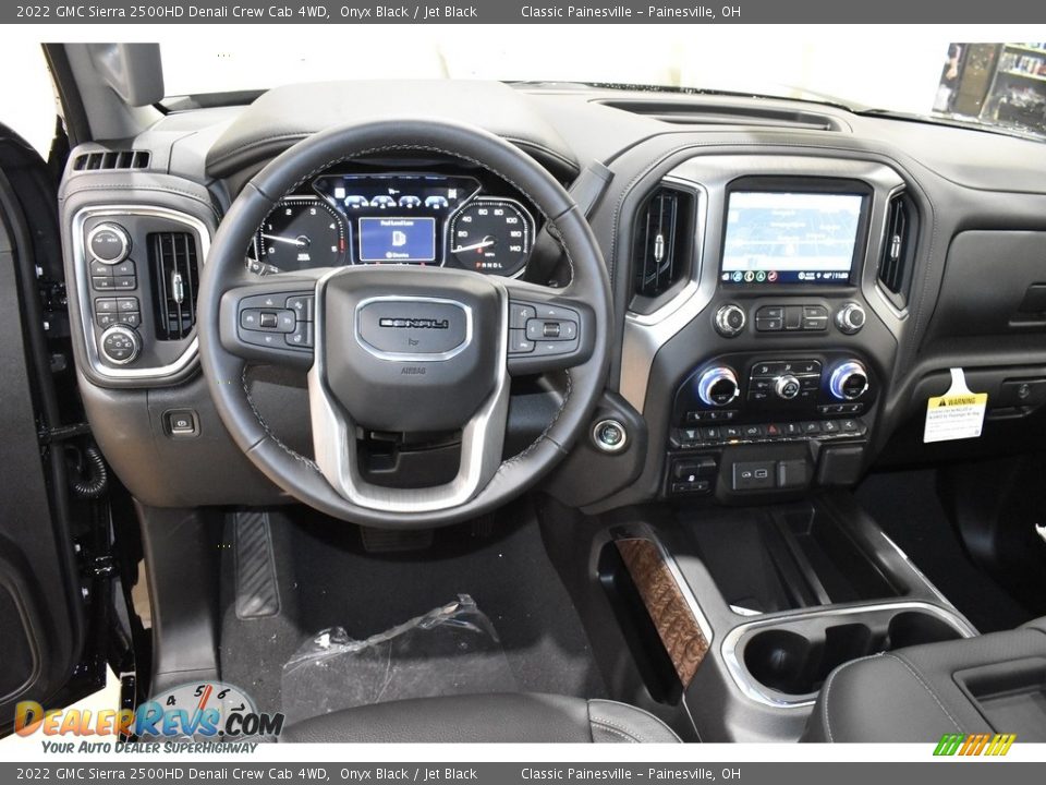 Dashboard of 2022 GMC Sierra 2500HD Denali Crew Cab 4WD Photo #12