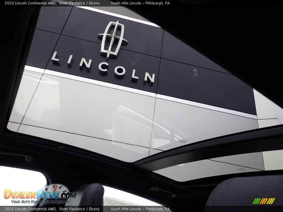 2020 Lincoln Continental AWD Silver Radiance / Ebony Photo #19