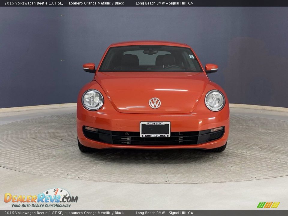 2016 Volkswagen Beetle 1.8T SE Habanero Orange Metallic / Black Photo #2