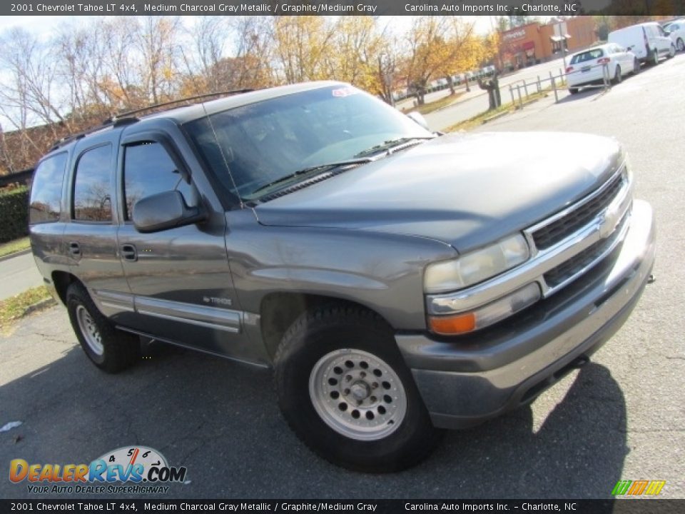 2001 Chevrolet Tahoe LT 4x4 Medium Charcoal Gray Metallic / Graphite/Medium Gray Photo #3
