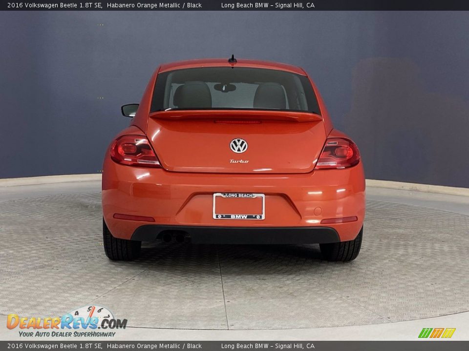 2016 Volkswagen Beetle 1.8T SE Habanero Orange Metallic / Black Photo #4