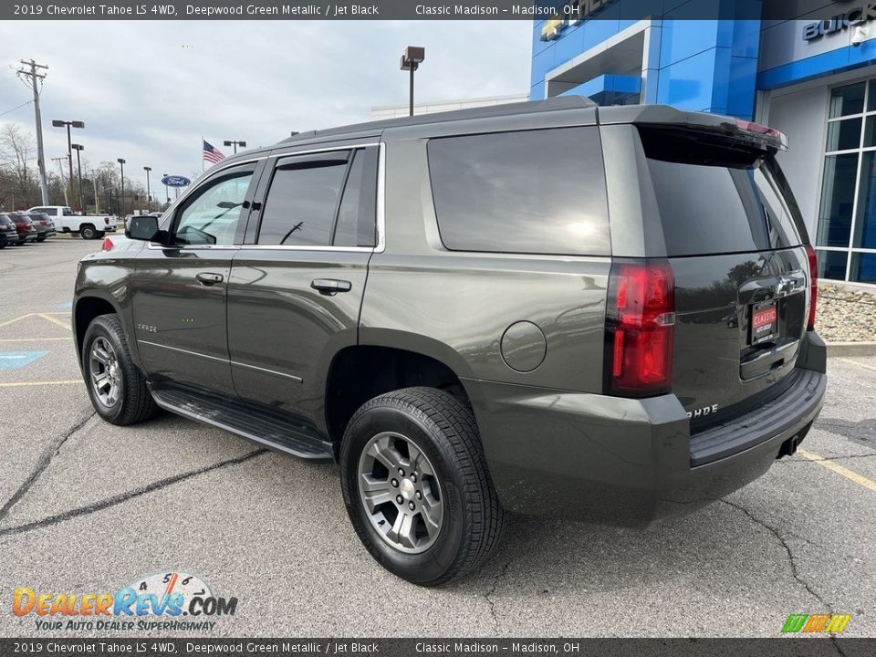 2019 Chevrolet Tahoe LS 4WD Deepwood Green Metallic / Jet Black Photo #3