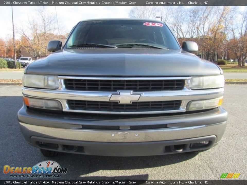 2001 Chevrolet Tahoe LT 4x4 Medium Charcoal Gray Metallic / Graphite/Medium Gray Photo #4