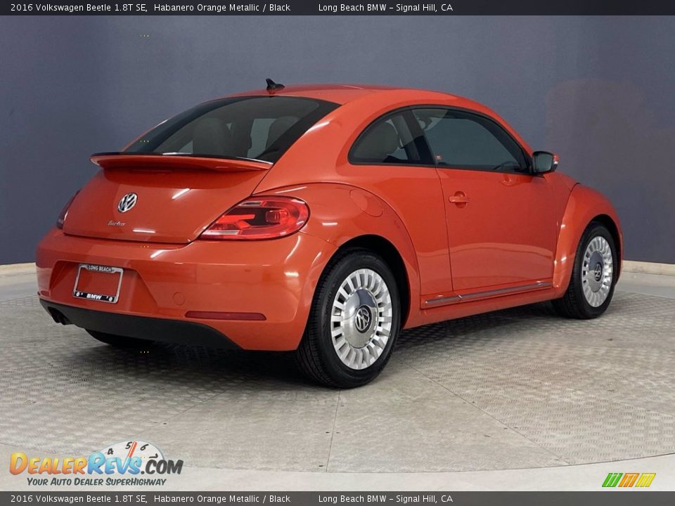 Habanero Orange Metallic 2016 Volkswagen Beetle 1.8T SE Photo #5