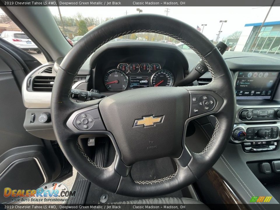 2019 Chevrolet Tahoe LS 4WD Deepwood Green Metallic / Jet Black Photo #4