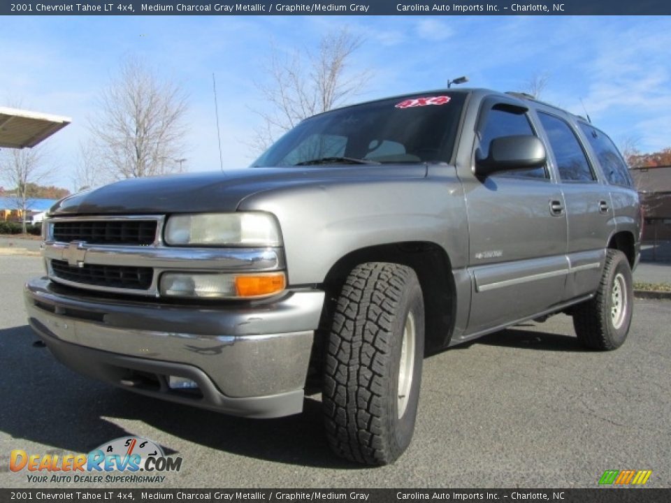 2001 Chevrolet Tahoe LT 4x4 Medium Charcoal Gray Metallic / Graphite/Medium Gray Photo #6