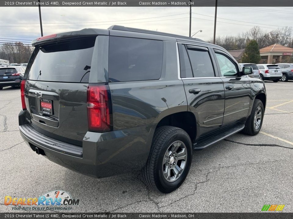 2019 Chevrolet Tahoe LS 4WD Deepwood Green Metallic / Jet Black Photo #5