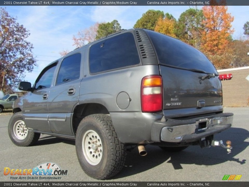 2001 Chevrolet Tahoe LT 4x4 Medium Charcoal Gray Metallic / Graphite/Medium Gray Photo #8