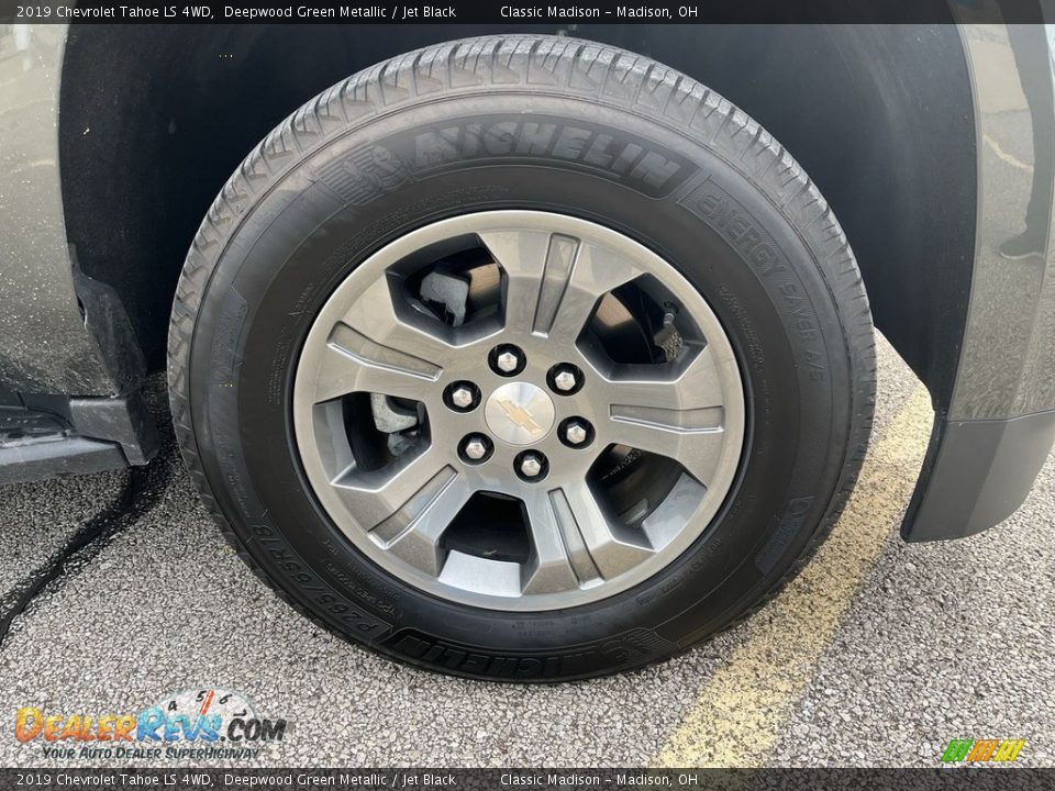 2019 Chevrolet Tahoe LS 4WD Deepwood Green Metallic / Jet Black Photo #7