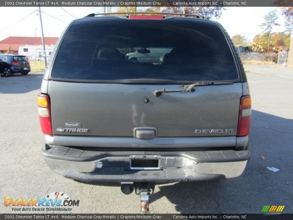2001 Chevrolet Tahoe LT 4x4 Medium Charcoal Gray Metallic / Graphite/Medium Gray Photo #9