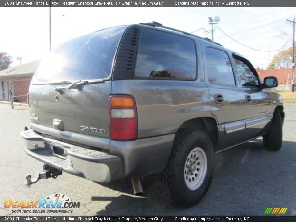 2001 Chevrolet Tahoe LT 4x4 Medium Charcoal Gray Metallic / Graphite/Medium Gray Photo #10