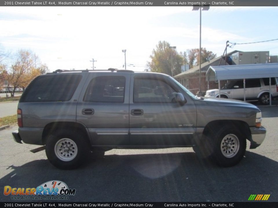 2001 Chevrolet Tahoe LT 4x4 Medium Charcoal Gray Metallic / Graphite/Medium Gray Photo #11