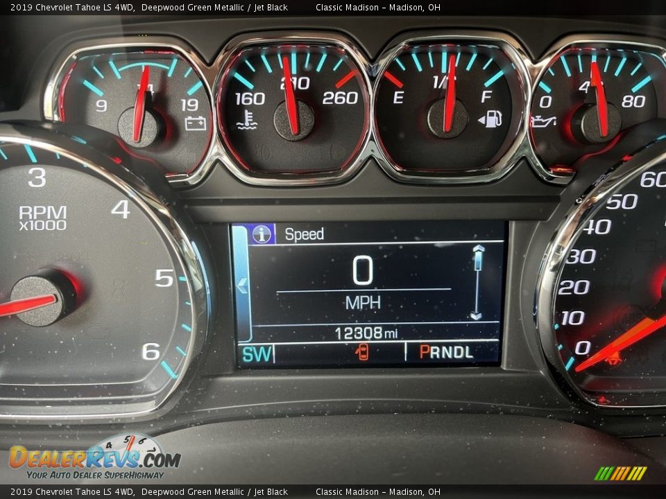 2019 Chevrolet Tahoe LS 4WD Deepwood Green Metallic / Jet Black Photo #10