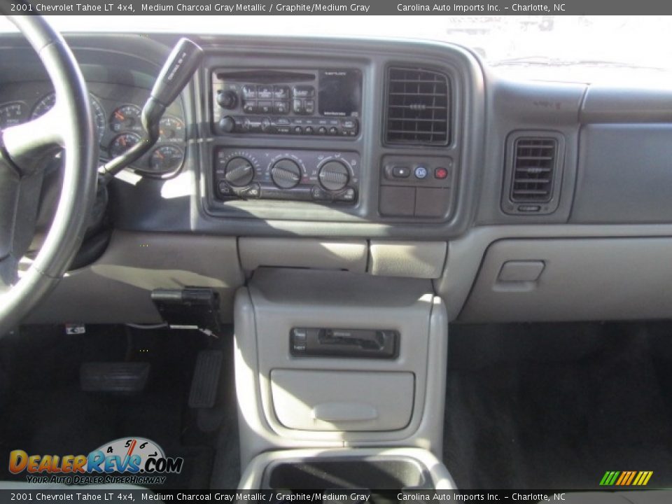 2001 Chevrolet Tahoe LT 4x4 Medium Charcoal Gray Metallic / Graphite/Medium Gray Photo #15