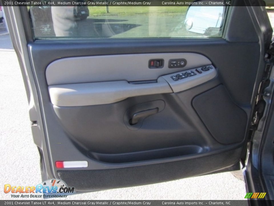 2001 Chevrolet Tahoe LT 4x4 Medium Charcoal Gray Metallic / Graphite/Medium Gray Photo #17