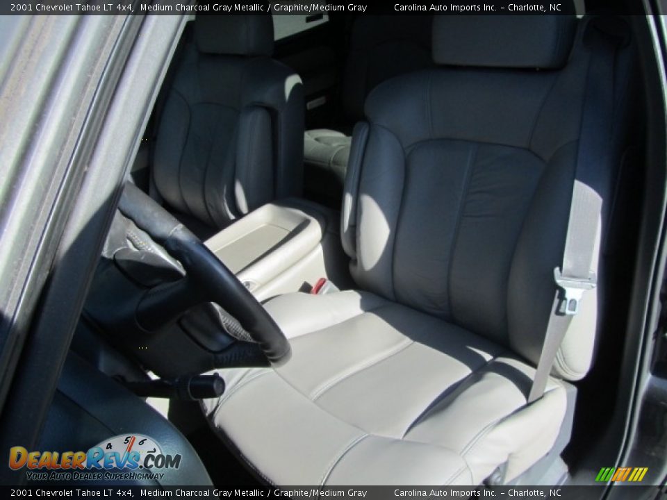 2001 Chevrolet Tahoe LT 4x4 Medium Charcoal Gray Metallic / Graphite/Medium Gray Photo #18