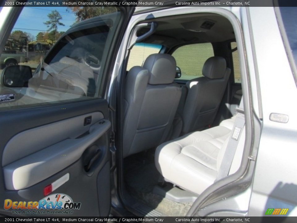 2001 Chevrolet Tahoe LT 4x4 Medium Charcoal Gray Metallic / Graphite/Medium Gray Photo #19