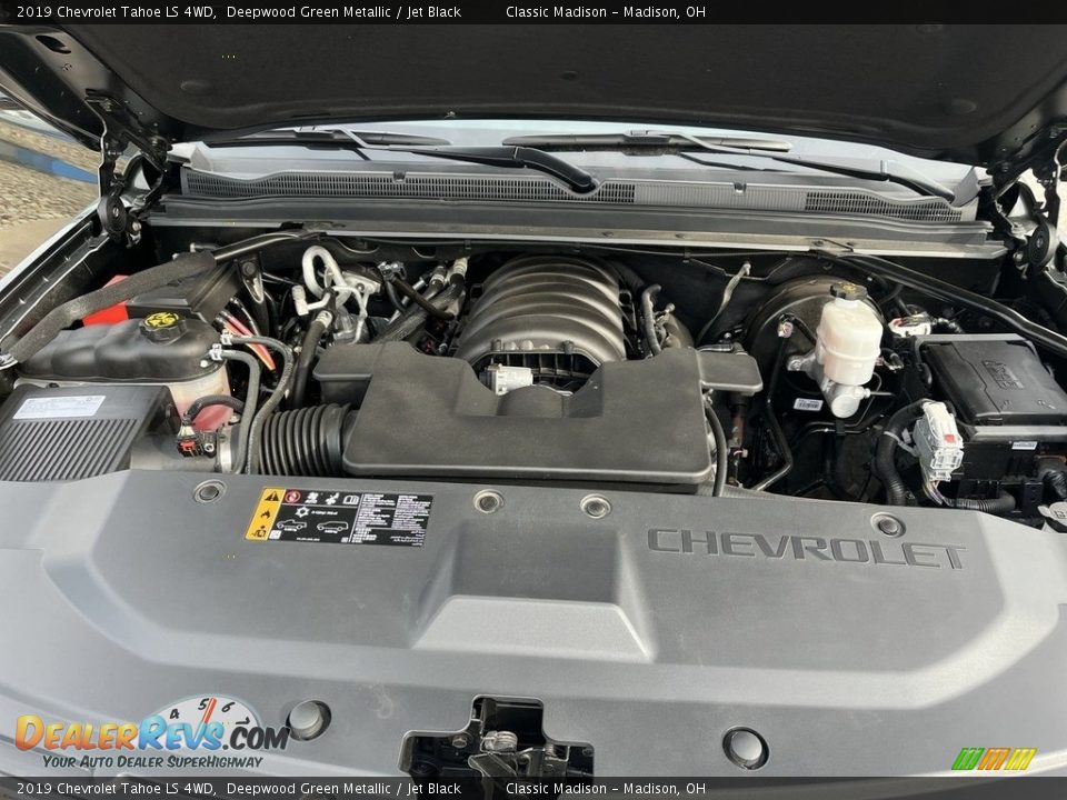 2019 Chevrolet Tahoe LS 4WD Deepwood Green Metallic / Jet Black Photo #17