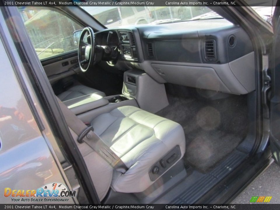 2001 Chevrolet Tahoe LT 4x4 Medium Charcoal Gray Metallic / Graphite/Medium Gray Photo #21