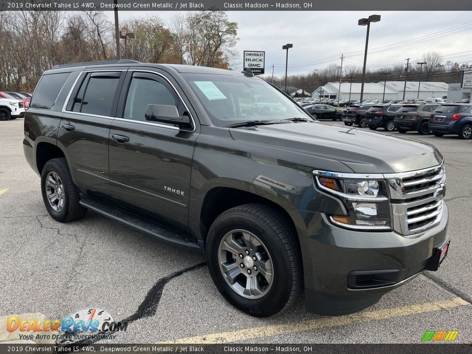2019 Chevrolet Tahoe LS 4WD Deepwood Green Metallic / Jet Black Photo #18