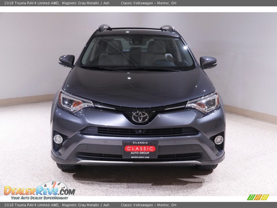 2018 Toyota RAV4 Limited AWD Magnetic Gray Metallic / Ash Photo #2