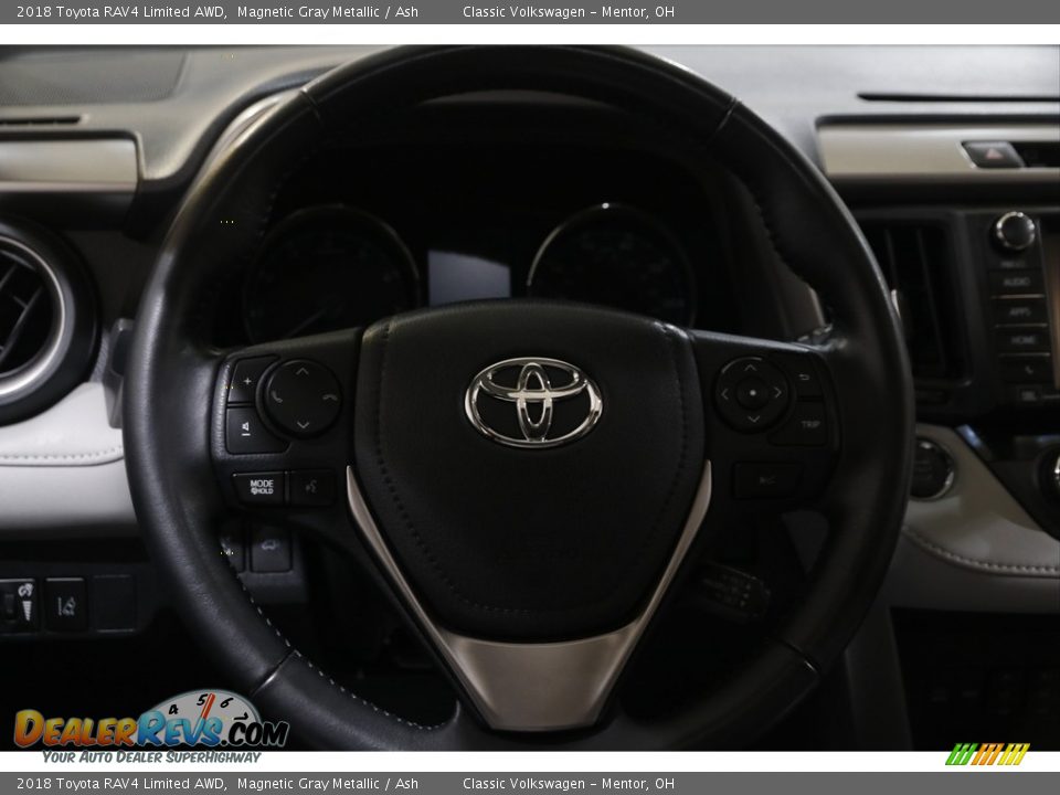 2018 Toyota RAV4 Limited AWD Magnetic Gray Metallic / Ash Photo #7